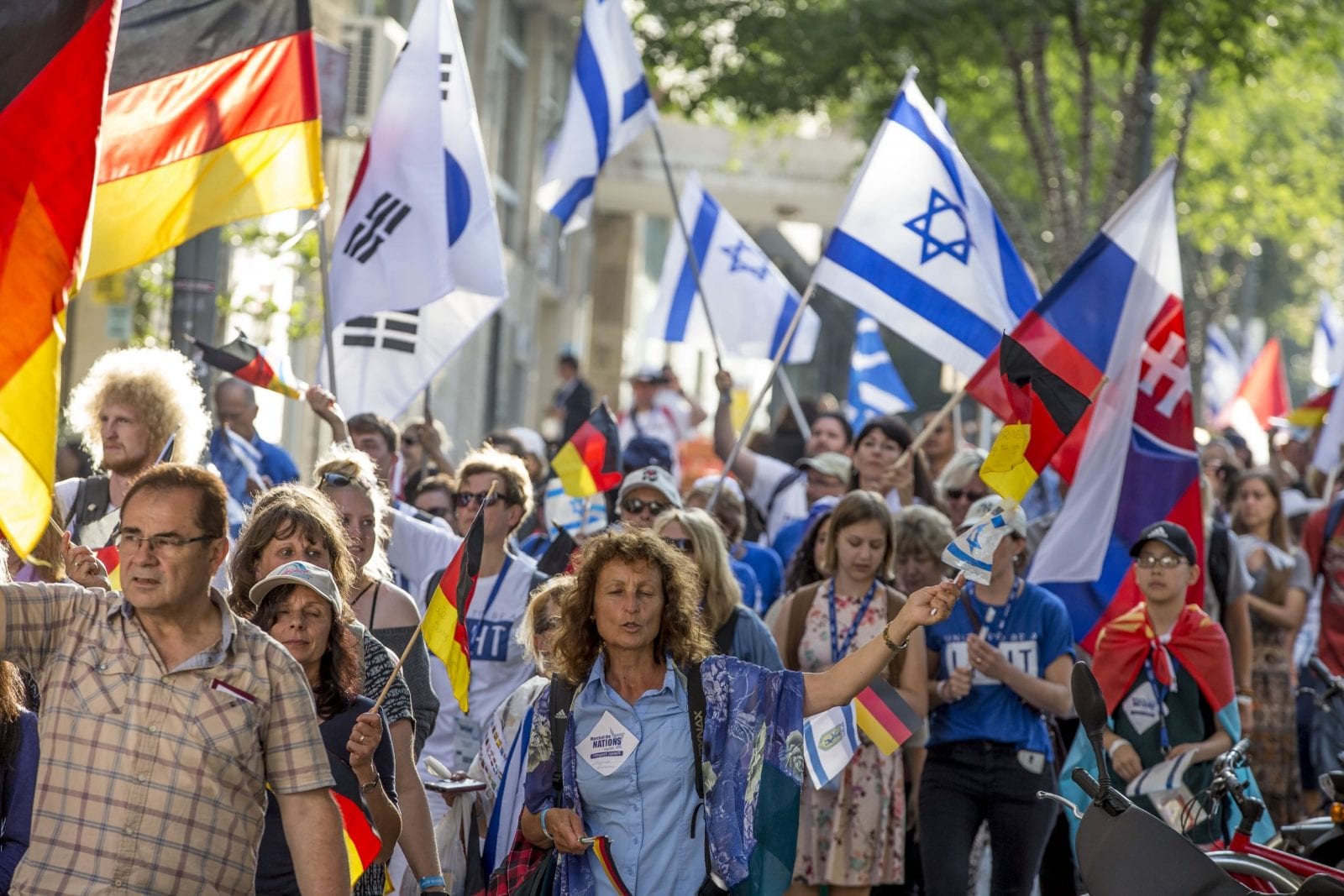 6000 Participants from 50 Nations Convene at March of Nations Jerusalem