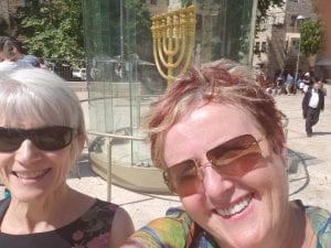 Rozalie and Chris at the 2019 March of Nations in Israel
